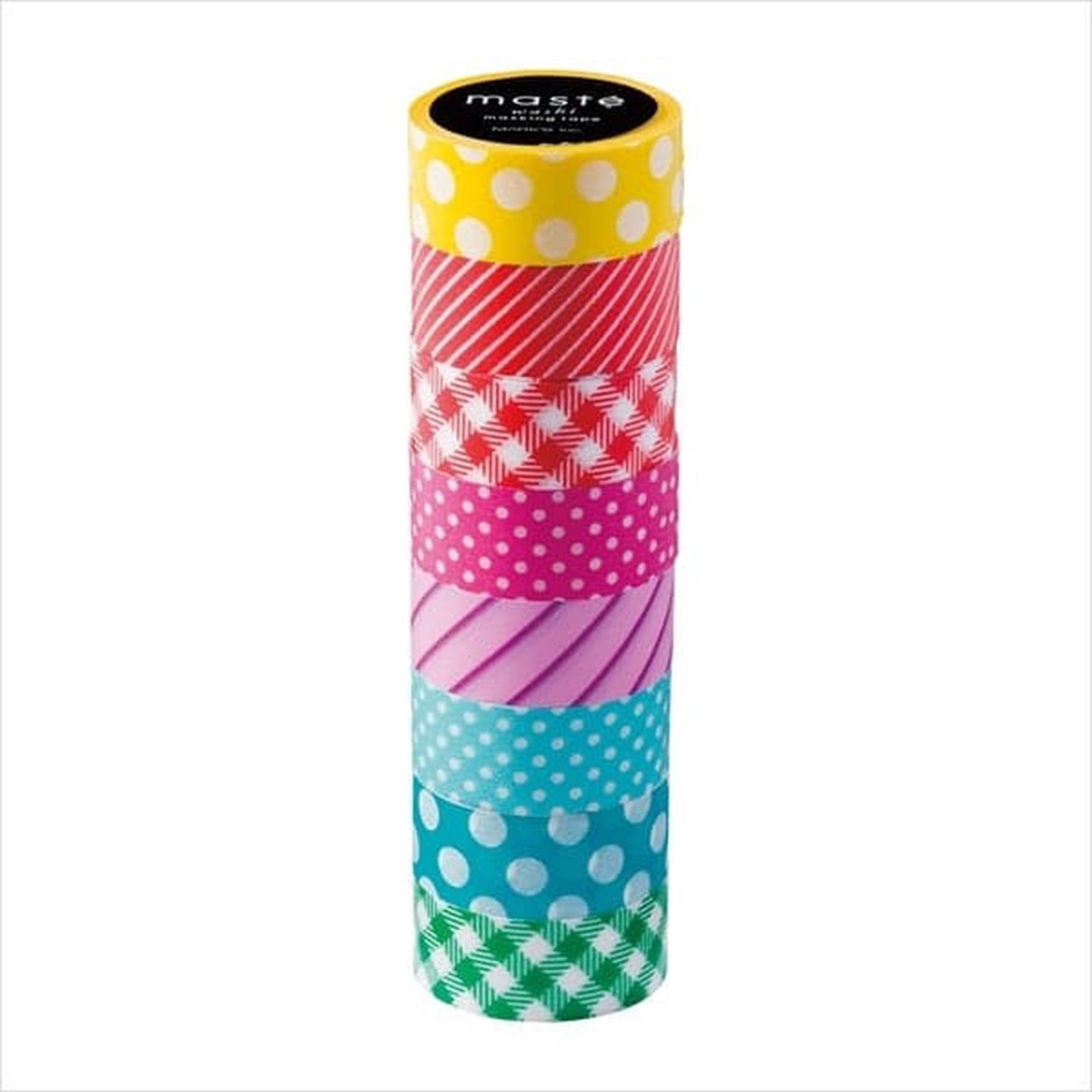 Marks Tokyo Edge - Maste Masking Tape Basic 8 - Pattern Mix Set