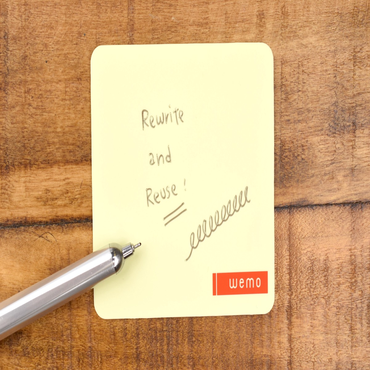 Wemo Rewritable Sticky Note - Pad Type Ver 2