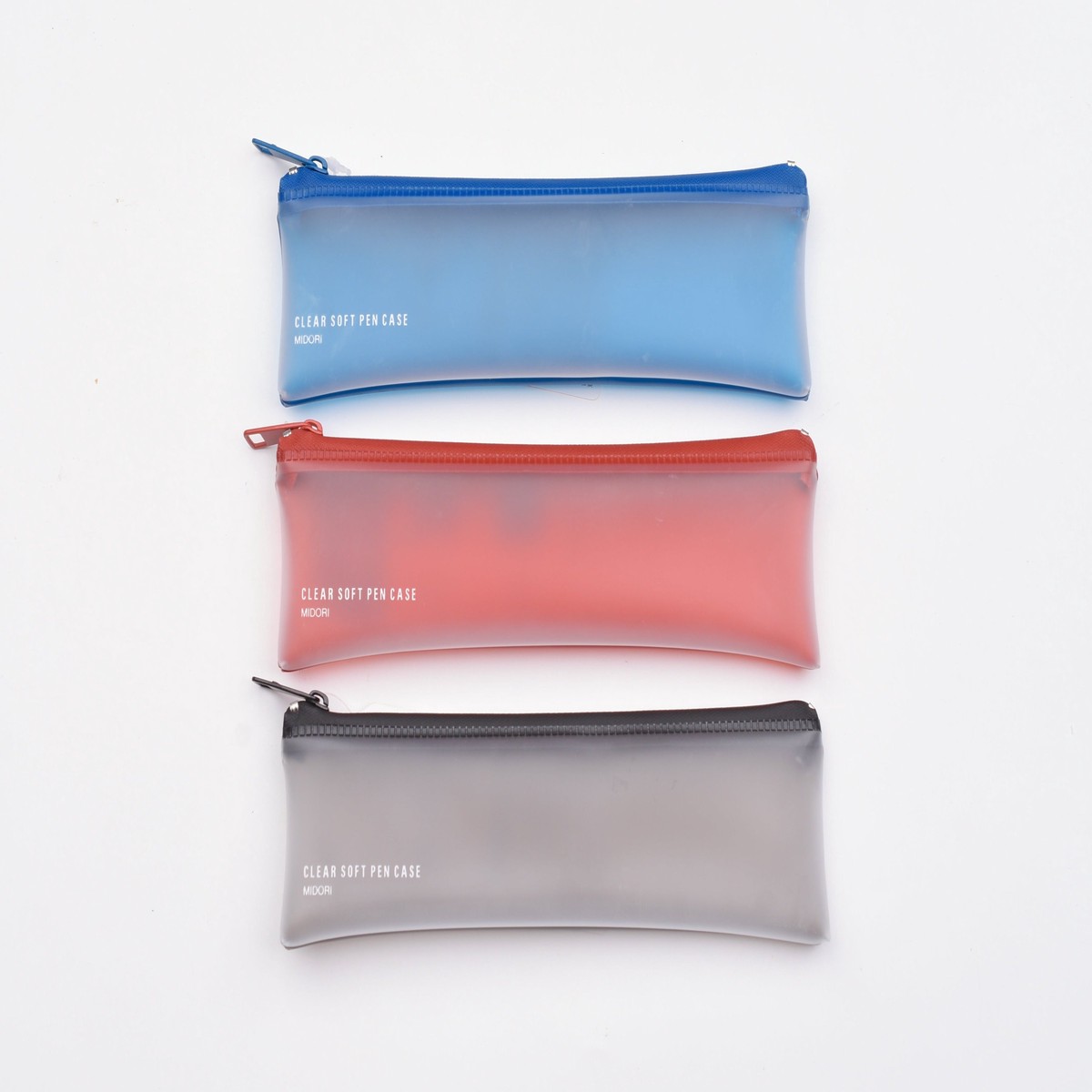 Midori Clear Soft Pen Case