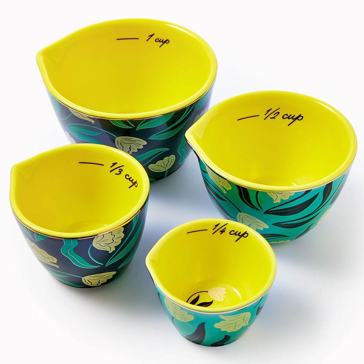Midnight Tulip Measuring Cups