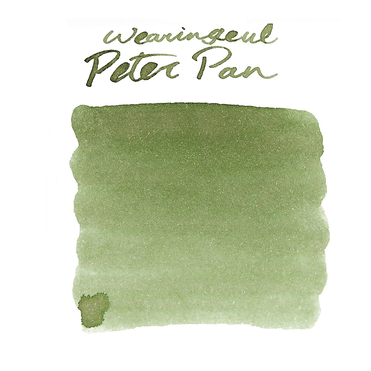 Wearingeul Peter Pan - Ink Sample