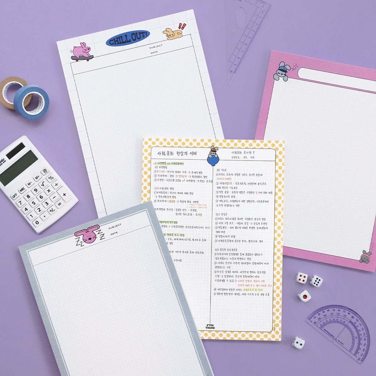Iconic Bunny Notepad