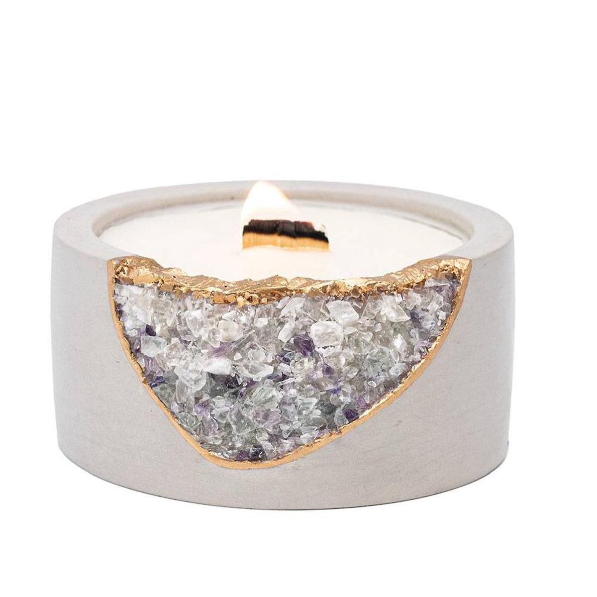 Aura Geode Candle