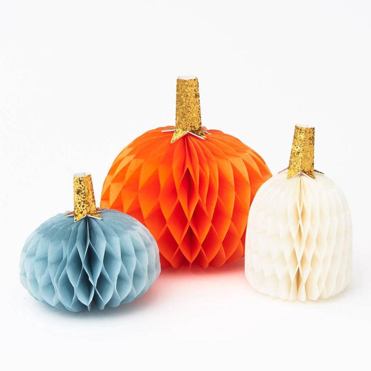 Honeycomb Pumpkins