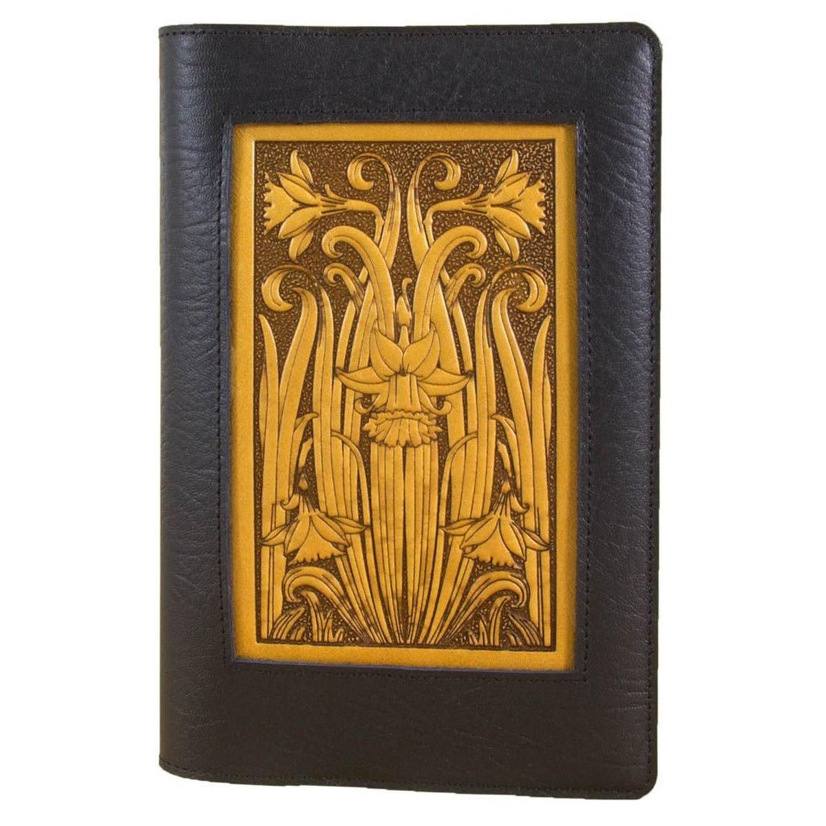 Refillable Leather Icon Journal, Daffodil
