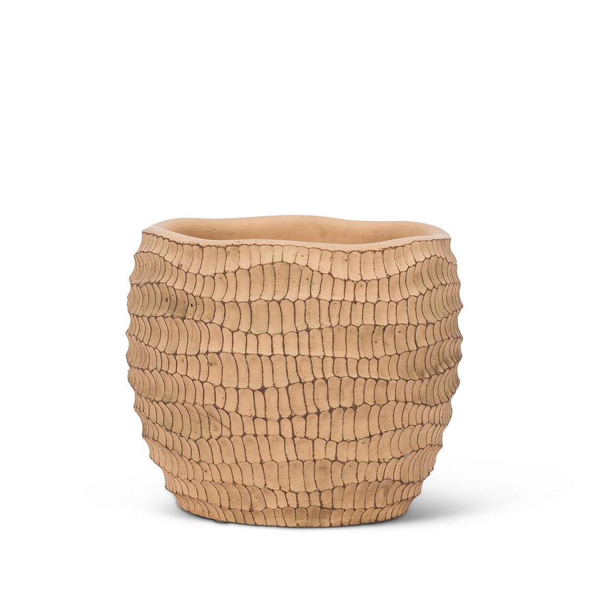 Abbott Planter - Small Ridged Pattern
