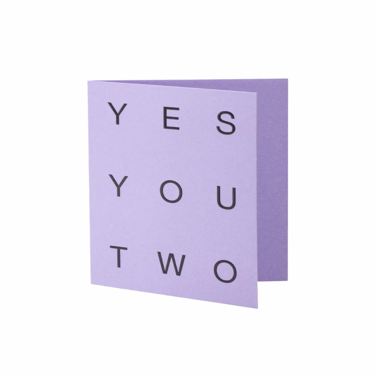 Yes You Two Card