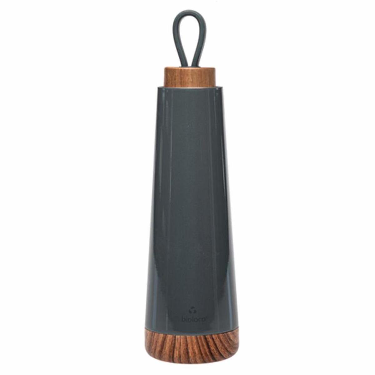 Chic Mic Bioloco Stainless Steel Loop Bottle - Grey