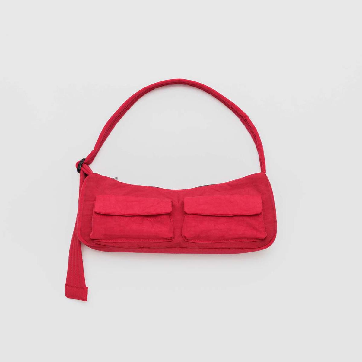 Cargo Shoulder Bag - Candy Apple